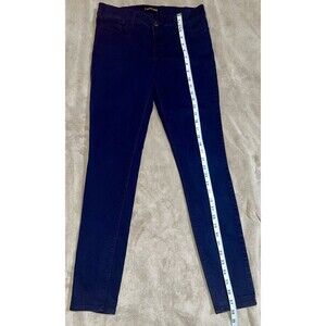 Express Womens Jeans Size 6 Blue Ankle Legging Mid Rise Dare Wash Denim 5 Pocket